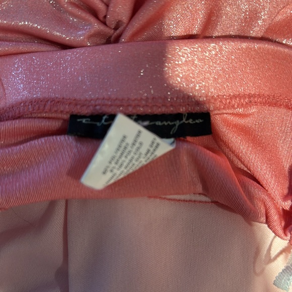 City Triangles small pink Rutched mini dress - Picture 8 of 8